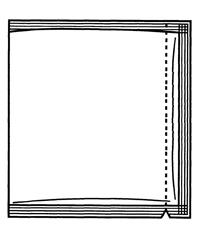 3-side seal bag